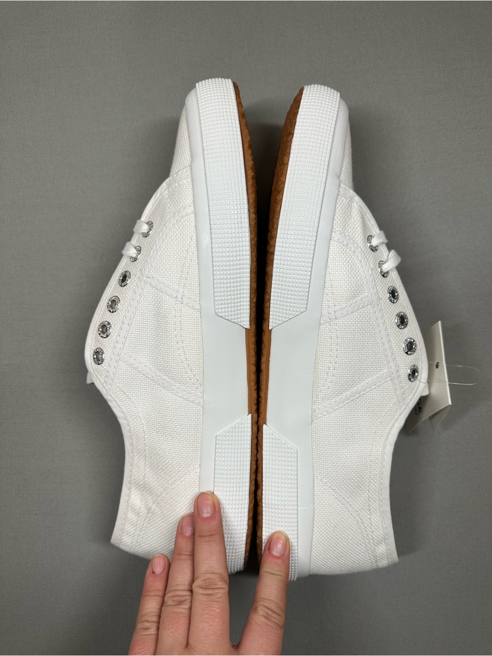 NWT Superga 2750 Cotu Classic Sneakers, White - USA Mens 11.5 - Picture 8 of 14